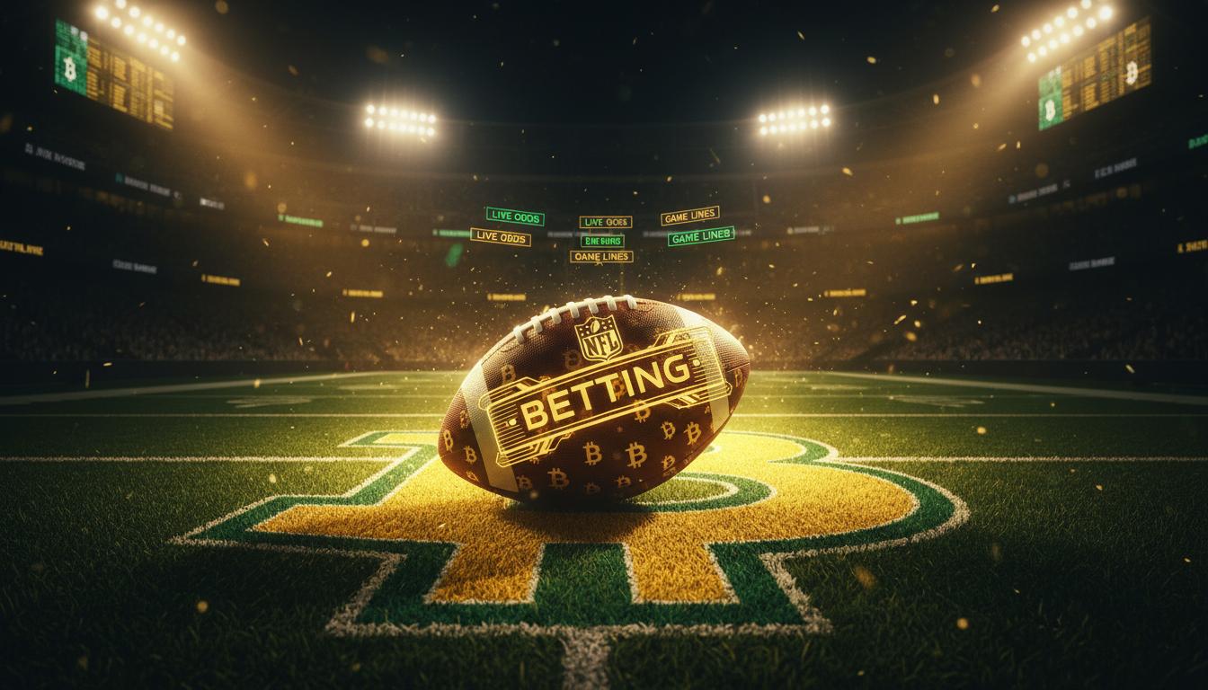 American football betting with Bitcoin