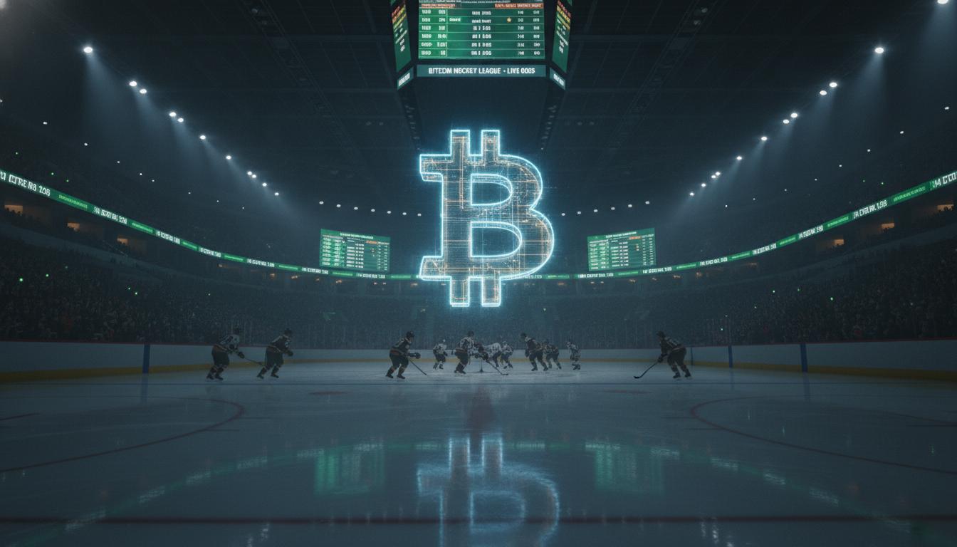 Ice hockey betting with Bitcoin